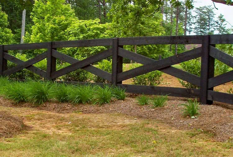 Crossbuck fence discount